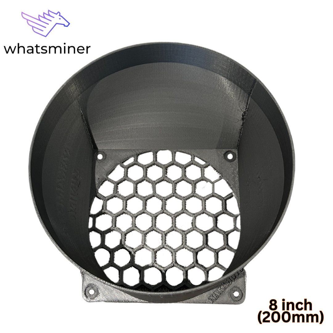 WHATSMINER 8" Shroud for MX0