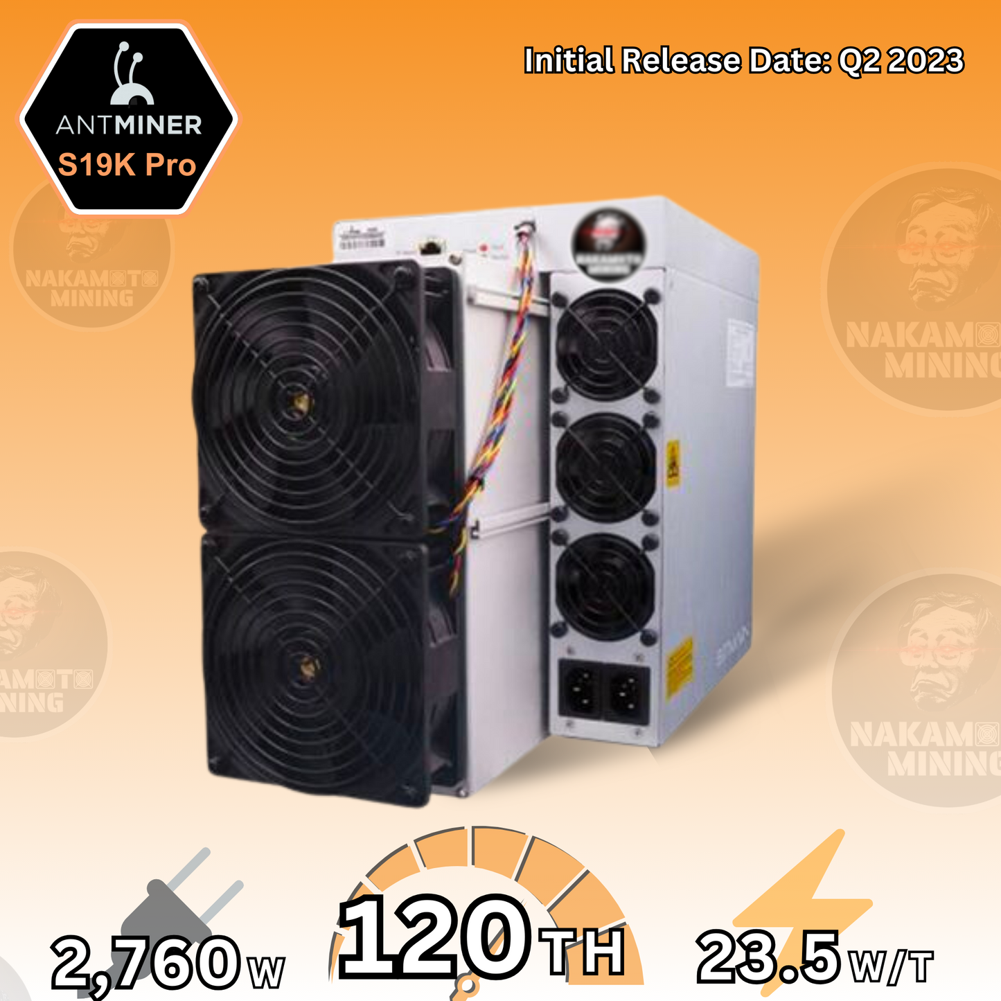 Antminer S19K Pro ASIC (120TH)