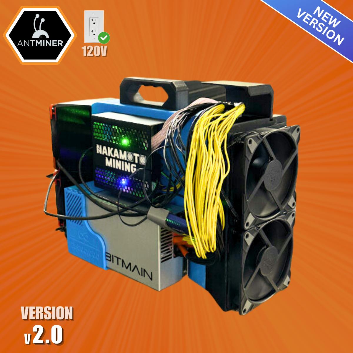 MinimaLoki Enclosure for Single Antminer Hashboard (110v-220v) v2.0