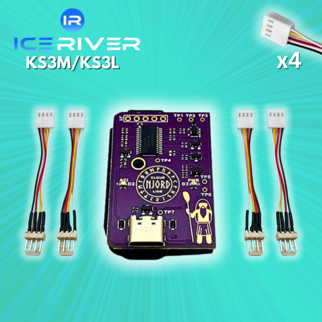 Njord Board — ASIC Spoofer with Automated Fan Control