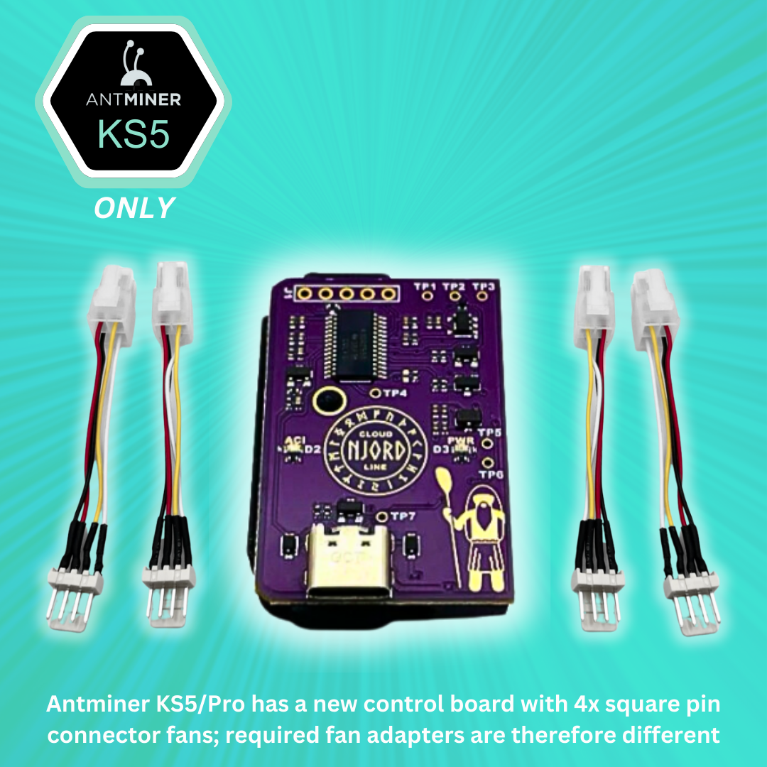 Njord Board — ASIC Spoofer with Automated Fan Control