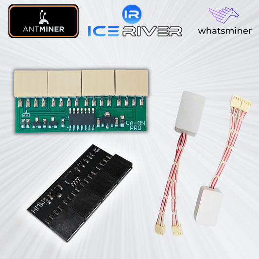 ASIC Fan Spoofers Simulators  — Antminer S19, S21, L9, IceRiver AL3, KS5M, Whatsminer M60, Elphapex DG1+)
