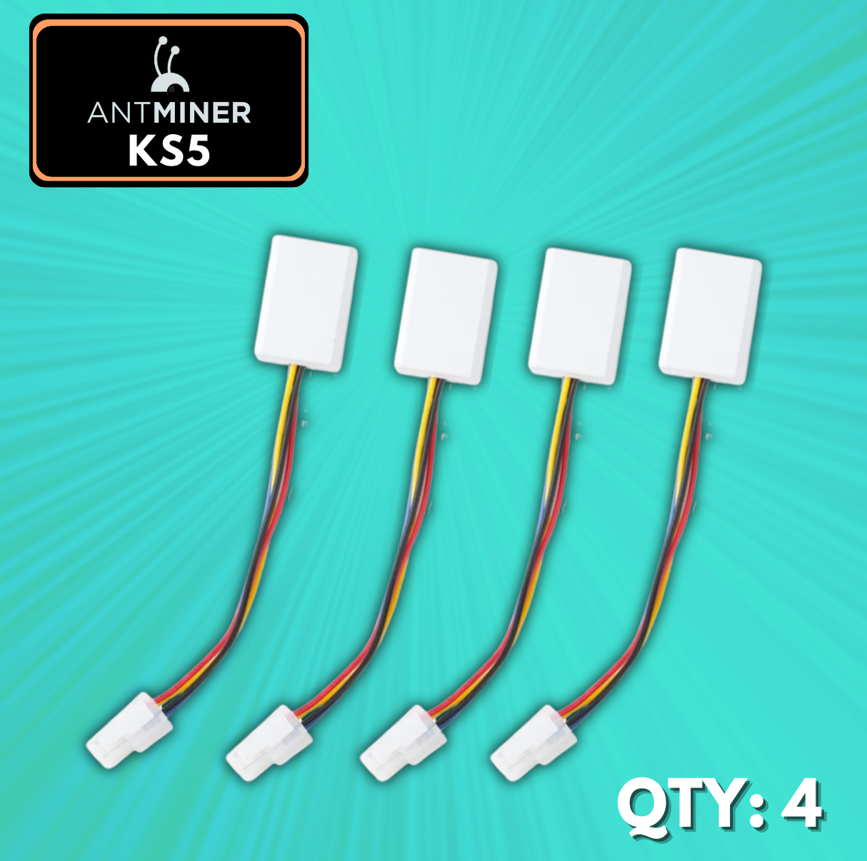 KASPA Fan Spoofers (Antminer KS3, KS5, IceRiver KS3M, KS5L)