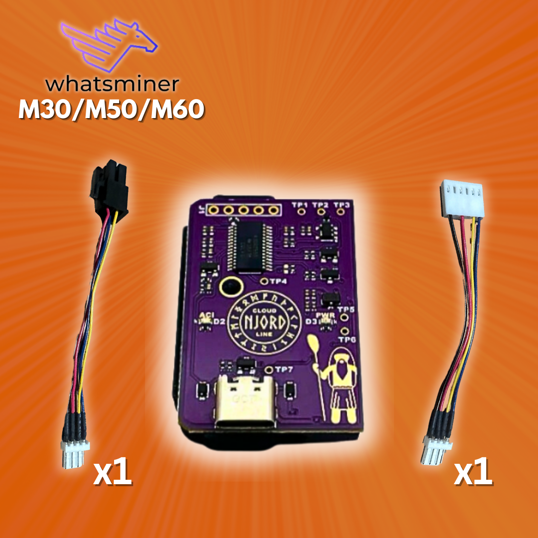 Njord Board — ASIC Spoofer with Automated Fan Control