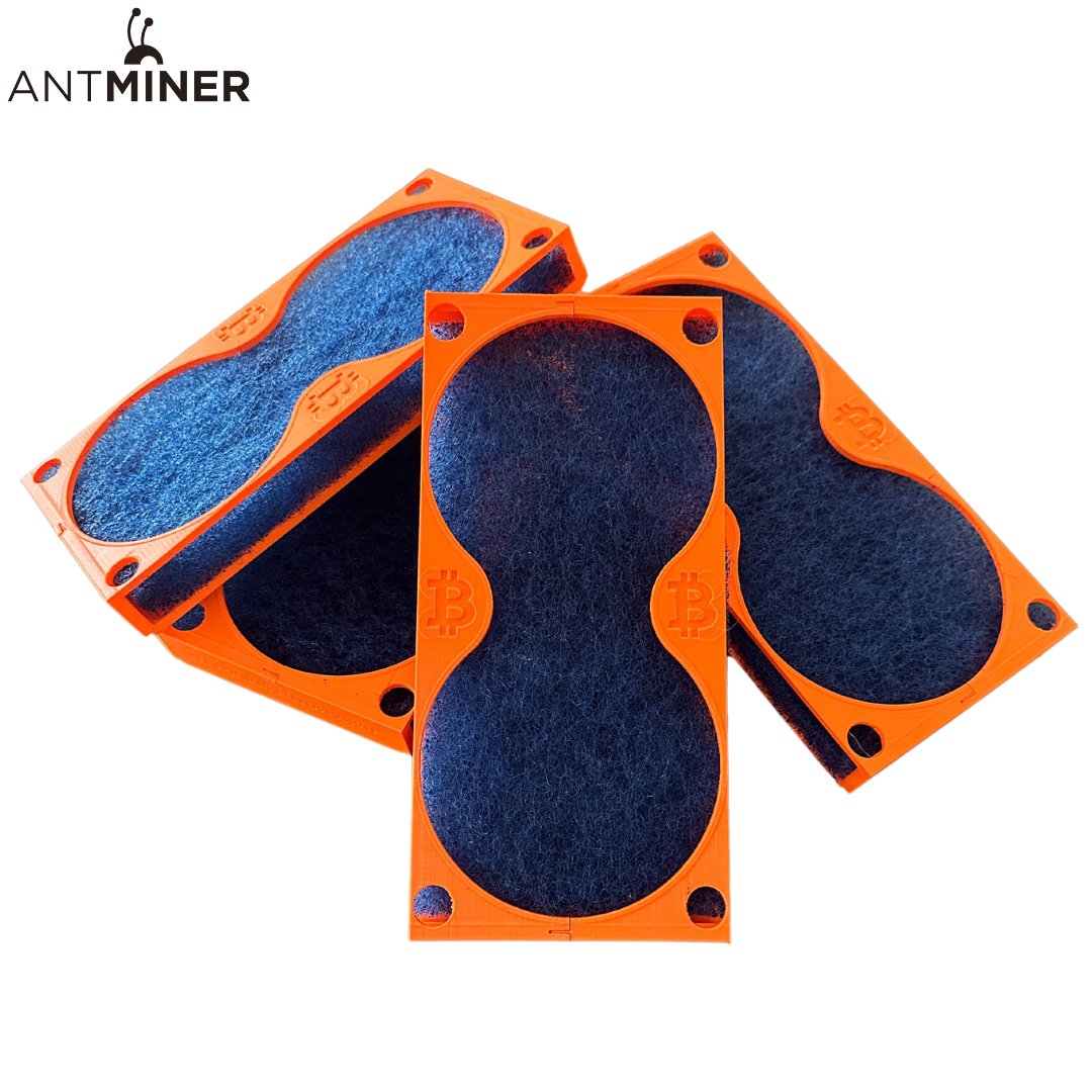 ANTMINER AIR INTAKE FILTER SHROUD FOR S19 L7 (Dual 120mm Fans)