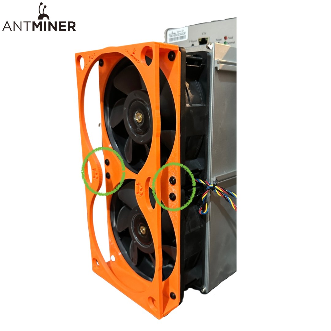 ANTMINER AIR INTAKE FILTER SHROUD - Nakamoto Mining LTD.