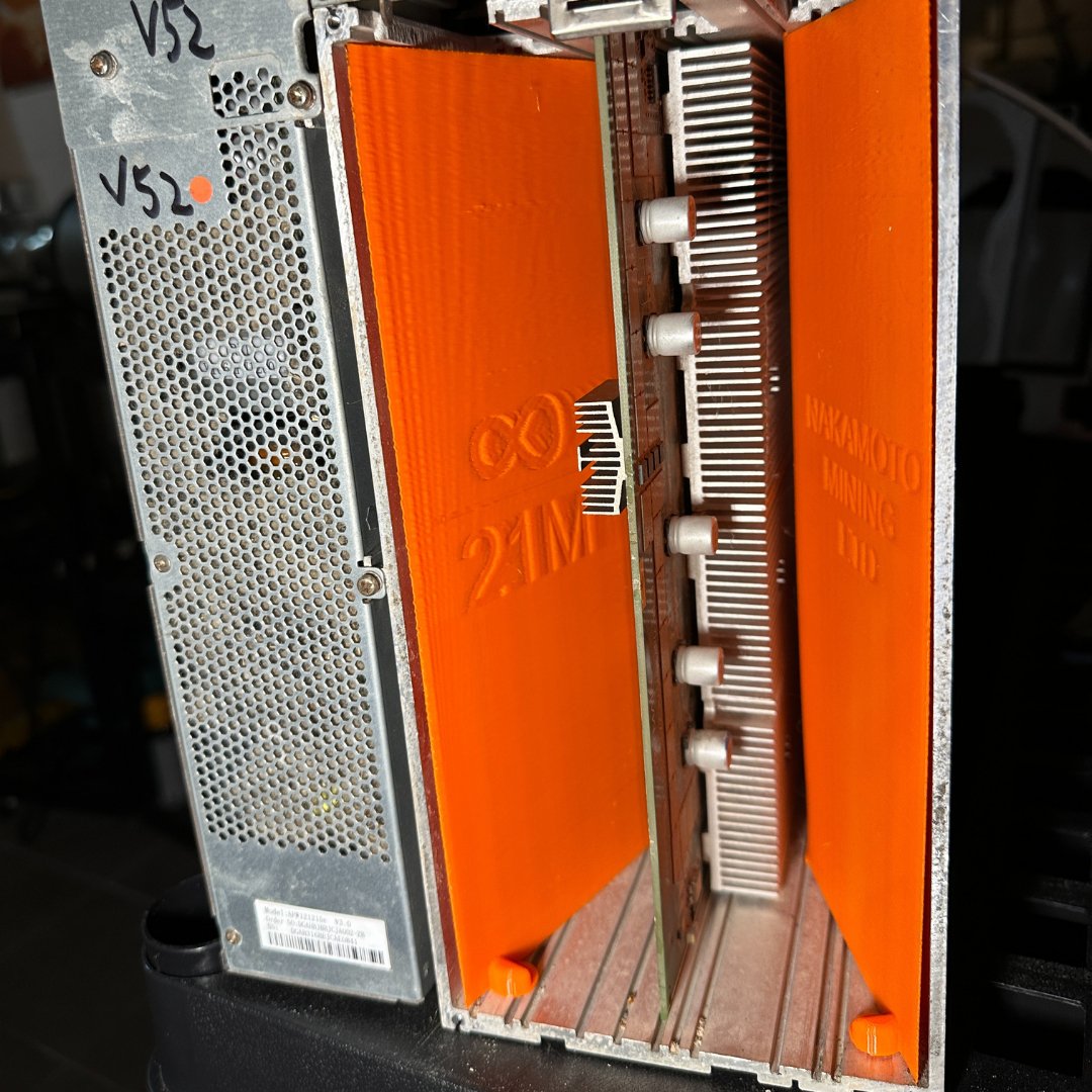 Antminer Hashboard Deflector Baffles - Nakamoto Mining LTD.