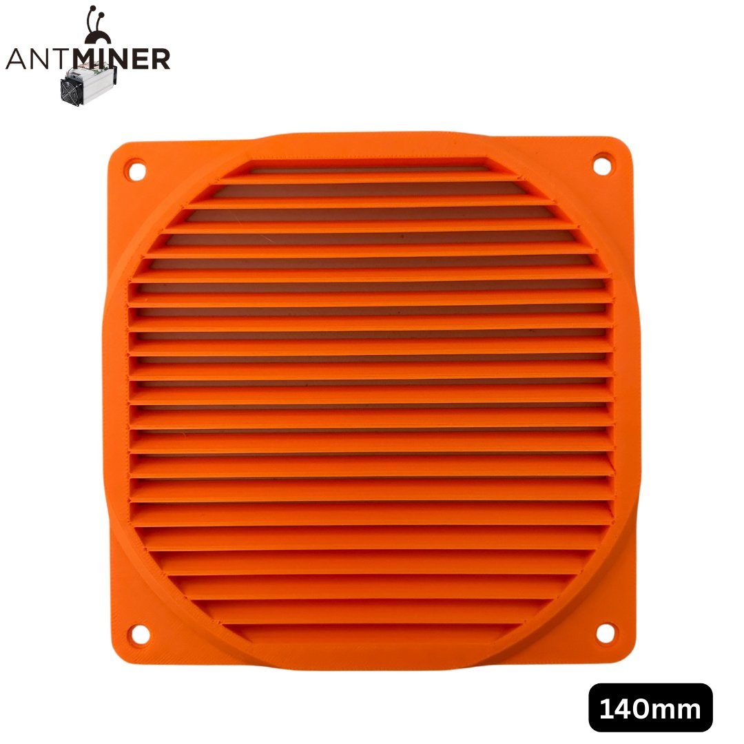 Antminer S9 — 140mm Fan Grills - Nakamoto Mining LTD.