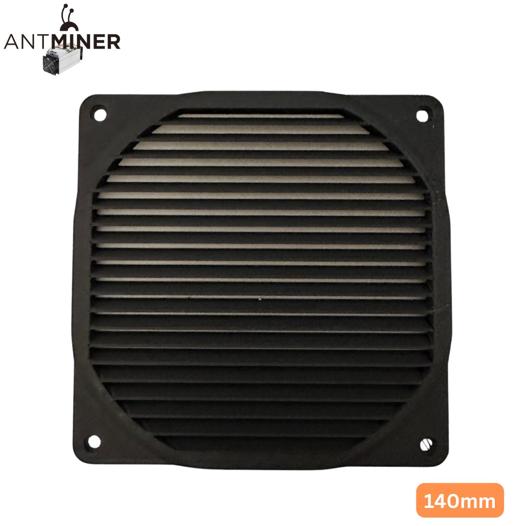 Antminer S9 — 140mm Fan Grills - Nakamoto Mining LTD.