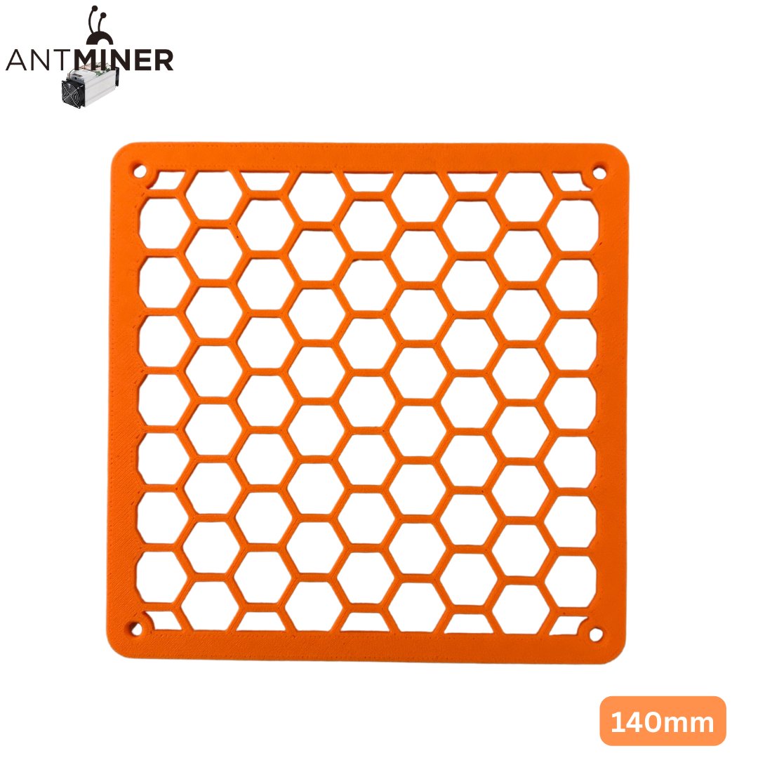 Antminer S9 — 140mm Fan Grills - Nakamoto Mining LTD.