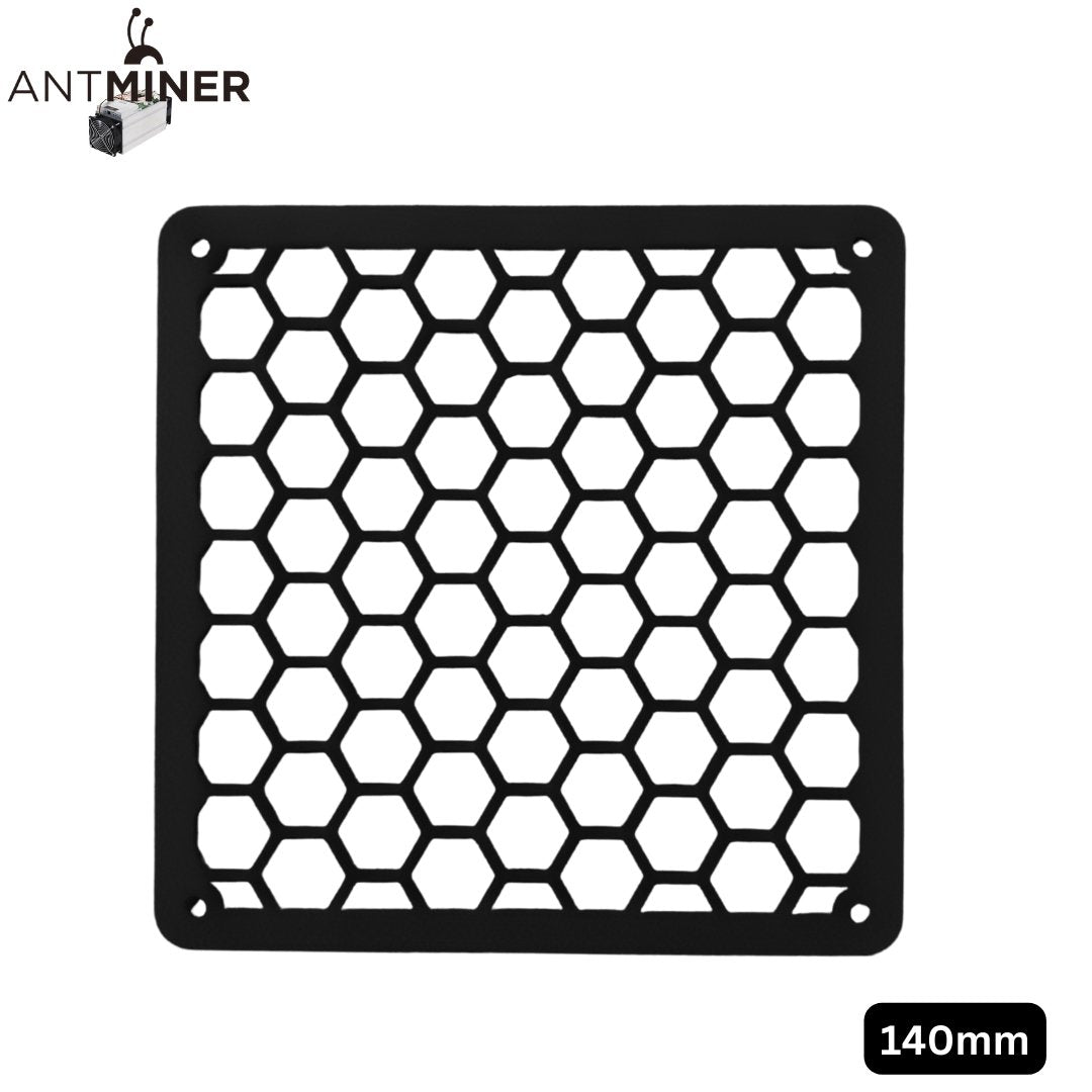 Antminer S9 — 140mm Fan Grills - Nakamoto Mining LTD.