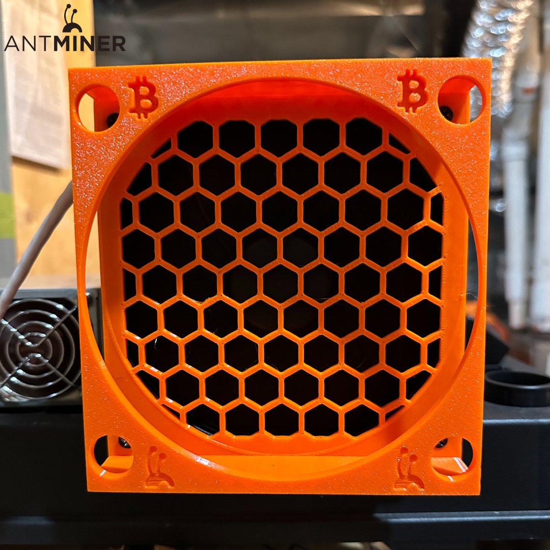 ANTMINER S9 AIR INTAKE FILTER SHROUD (140mm) - Nakamoto Mining LTD.