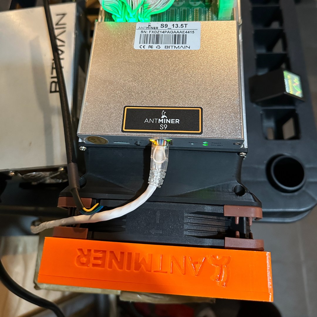 ANTMINER S9 AIR INTAKE FILTER SHROUD (140mm) - Nakamoto Mining LTD.