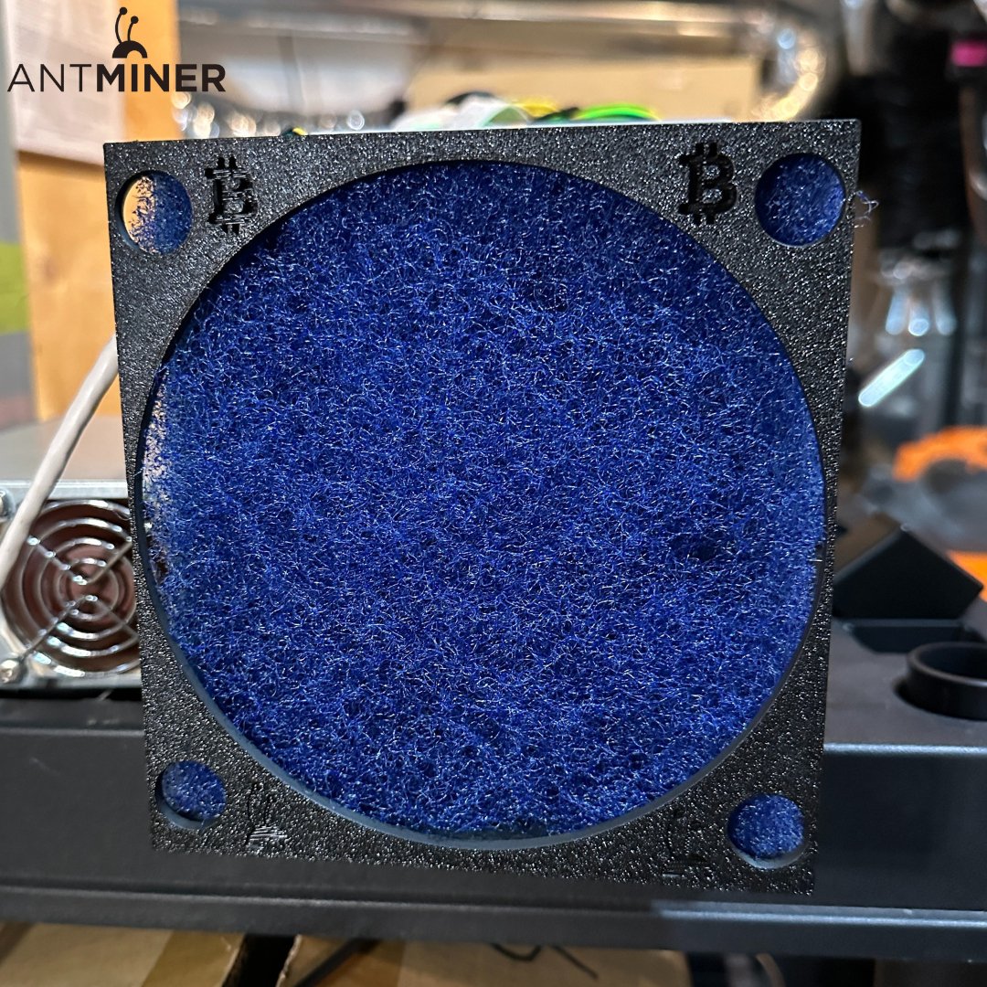ANTMINER S9 AIR INTAKE FILTER SHROUD (140mm) - Nakamoto Mining LTD.