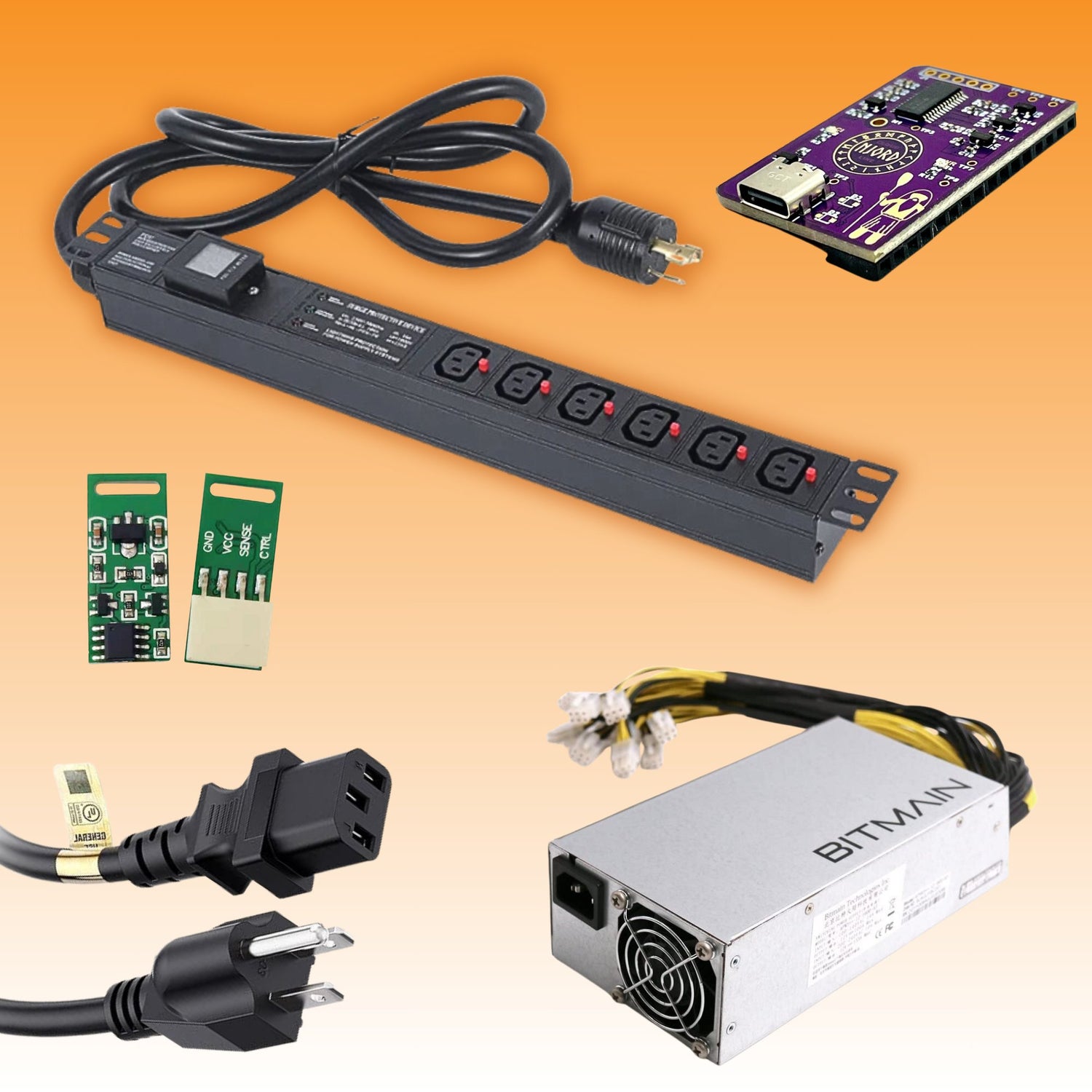 ELECTRONIC PARTS - Nakamoto Mining LTD.