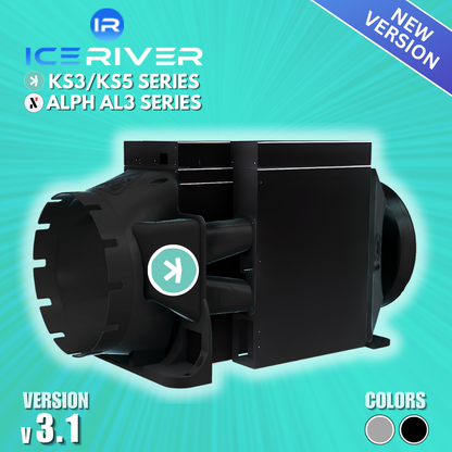 IceRiver KS3L/KS3M/KS5L/KS5M/AL3 Wall-Mount Shroud Kit (8" Intake + Exhaust) v3.1